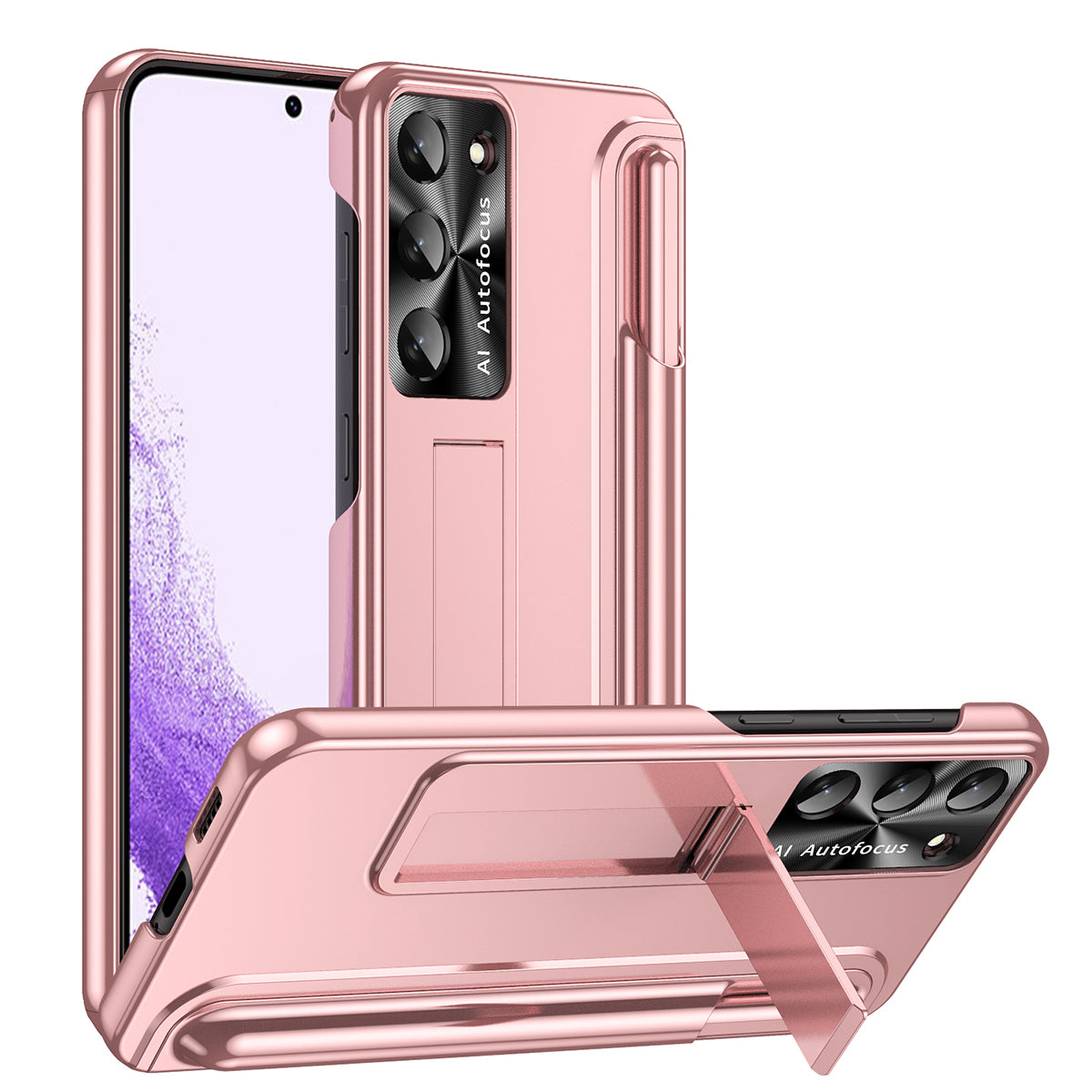 For Samsung Galaxy S23 Anti-drop PC Back Cover Kickstand Pen Slot Design Phone Protective Case with Stylus Pen For Samsung Galaxy S23 Anti-drop PC Back Cover Kickstand Pen Slot Design Phone Protective Case with Stylus Pen